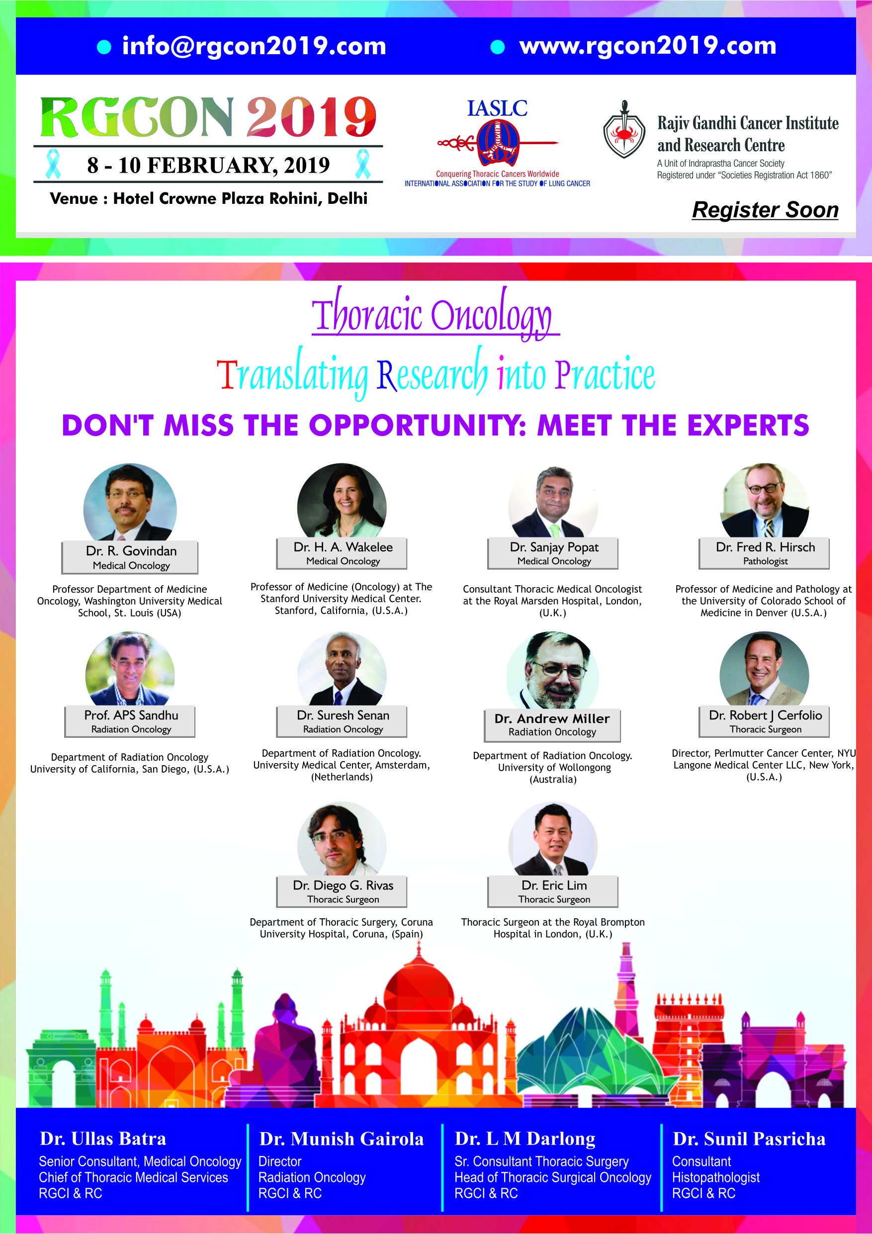 Meet Your Peers And Speciality Experts At RGCON 2019